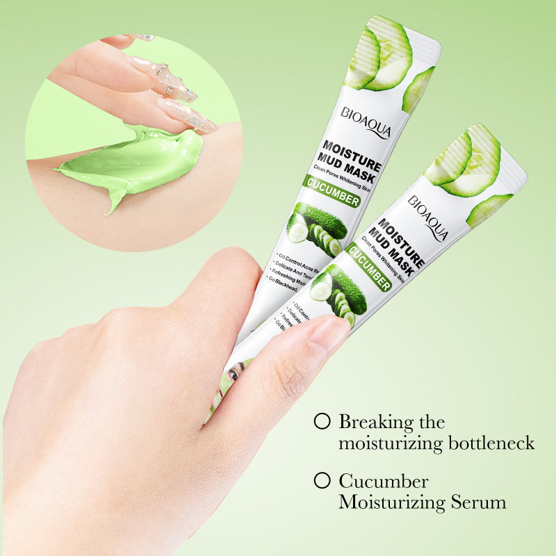 BIOAOUA Cucumber Hydrating Mud Mask 8g