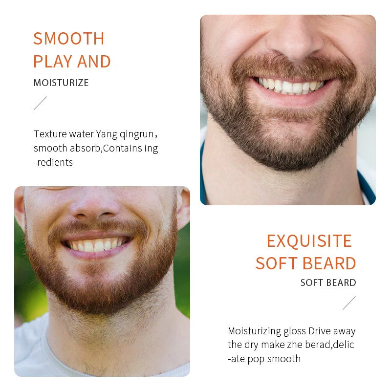 SADOER Beard Care Essence moisturizes and protects men's beards
