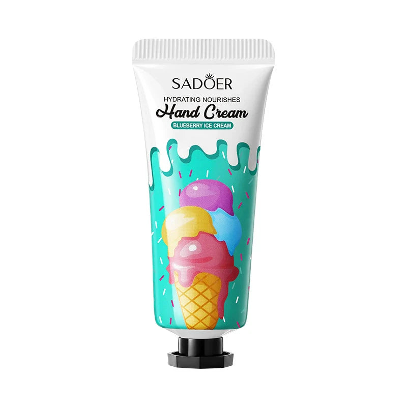 SADOER's green tea ice cream hydrating Hand Cream for autumn and winter