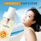 SADOER Hydrating Multi-effect Sunscreen Spray is refreshing and moisturizing