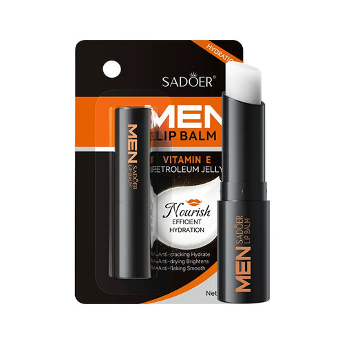 SADOER Men's Horn Carp Vaseline Lipstick Moisturizes, hydrates and prevents dryness and cracking
