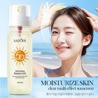 SADOER Hydrating Multi-effect Sunscreen Spray is refreshing and moisturizing