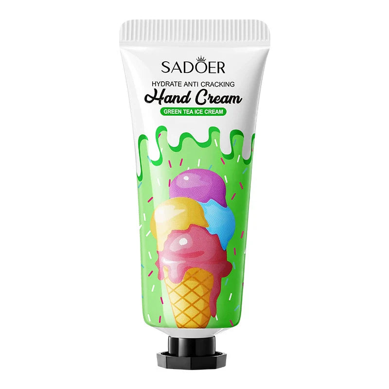 SADOER's green tea ice cream hydrating Hand Cream for autumn and winter