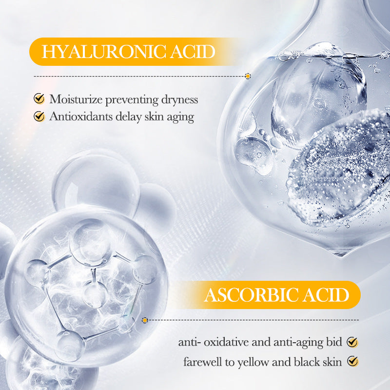 BIOAOUA Hyaluronic acid vtamin e moisturising hydrating facial mask 25g