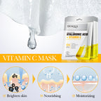 BIOAOUA Hyaluronic acid vtamin e moisturising hydrating facial mask 25g