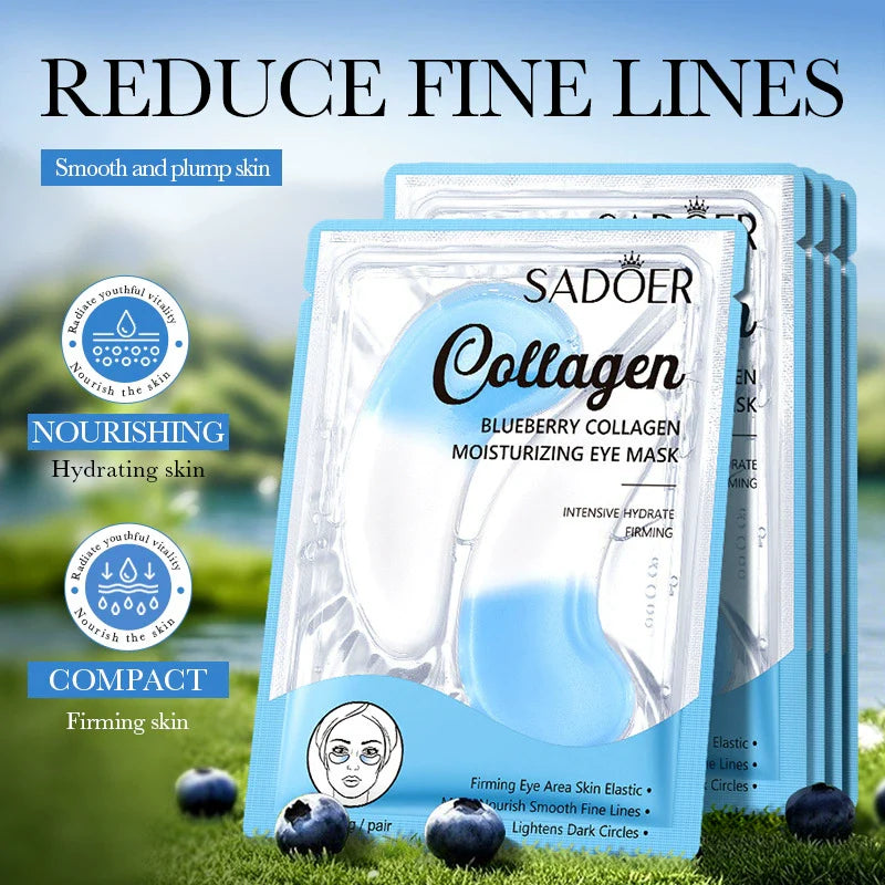 SADOER Blueberry Collagen Moisturizing Eye Mask