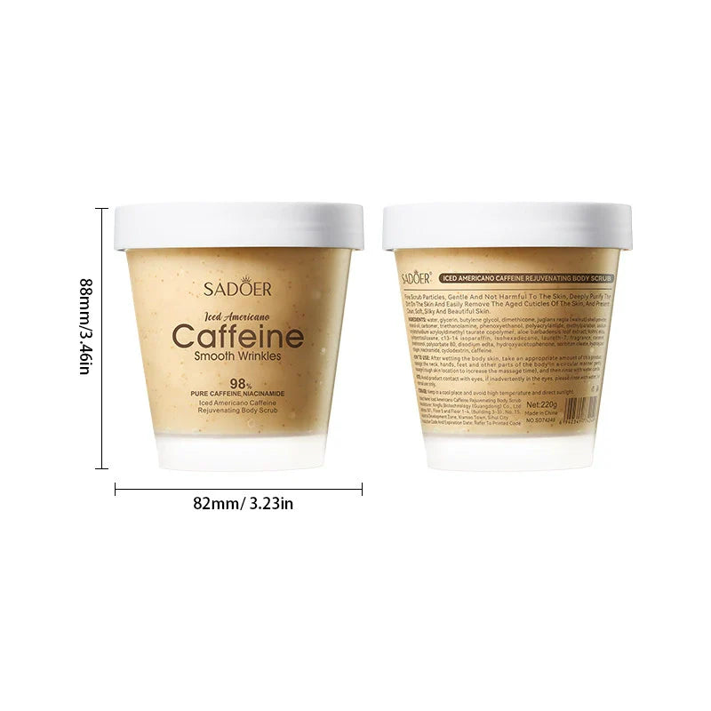 SADOER Iced American Caffeine Rejuvenating Body Scrub
