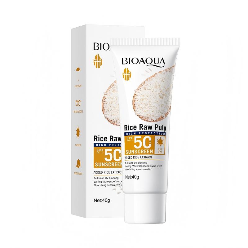 BIOAOUA Rice Puree Sunscreen SPF50+ PA+++ 40g