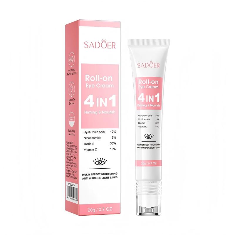 SADOER 4-in-1 Firming Nourishing Roller Eye Cream 20g