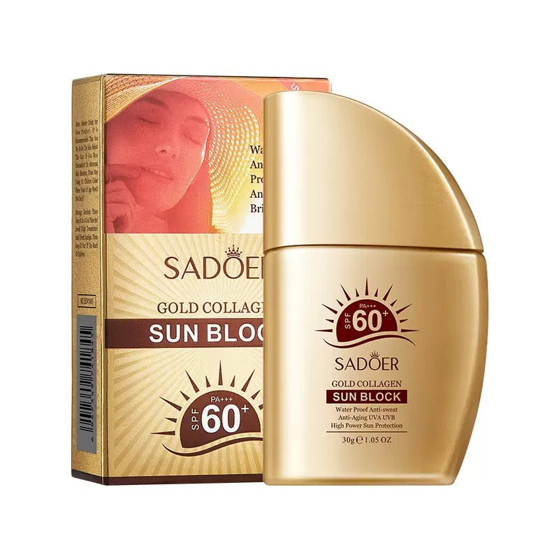 SADÖER SPF60+ GOLD COLLAGEN SUN BLOCK